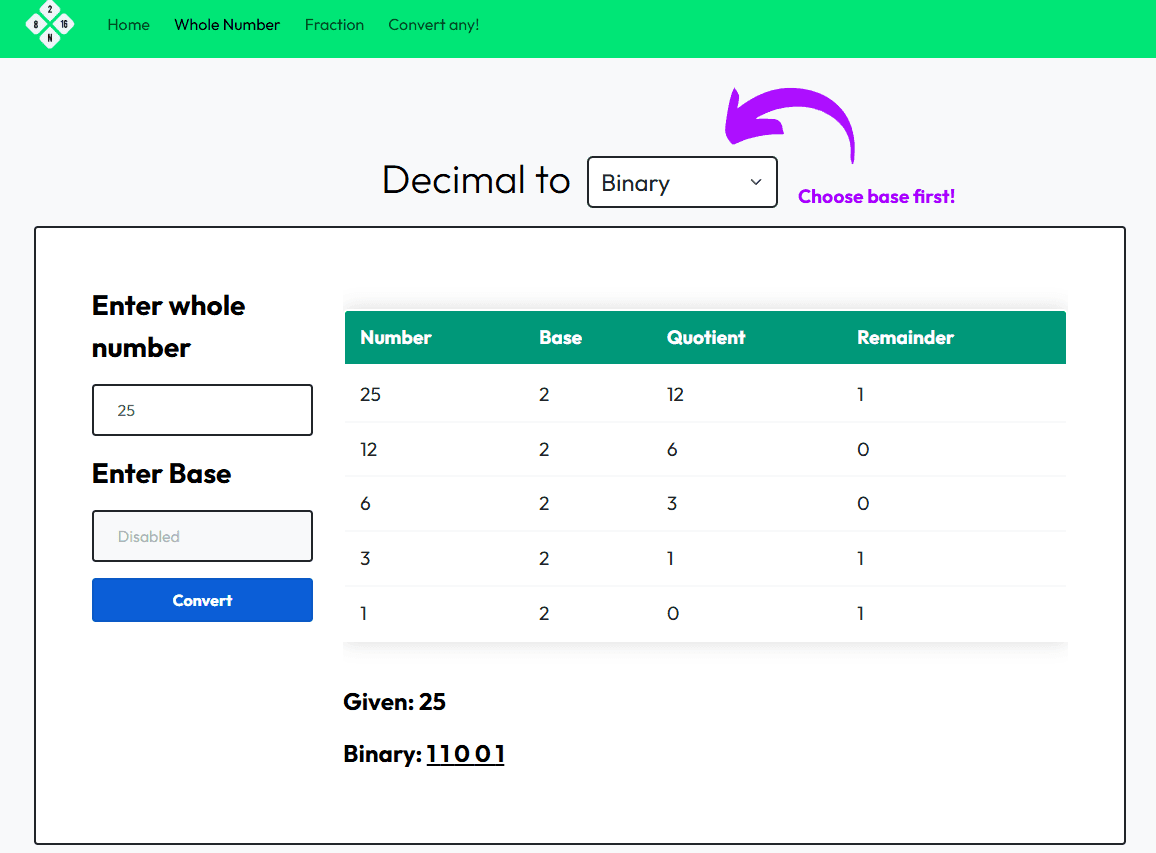 number system converter